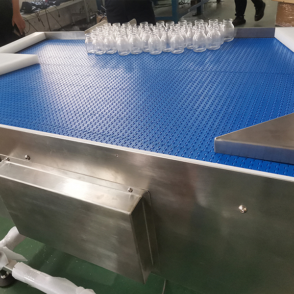 瓶子堆积台面输送机Bottle Accumulation Table top Conveyor