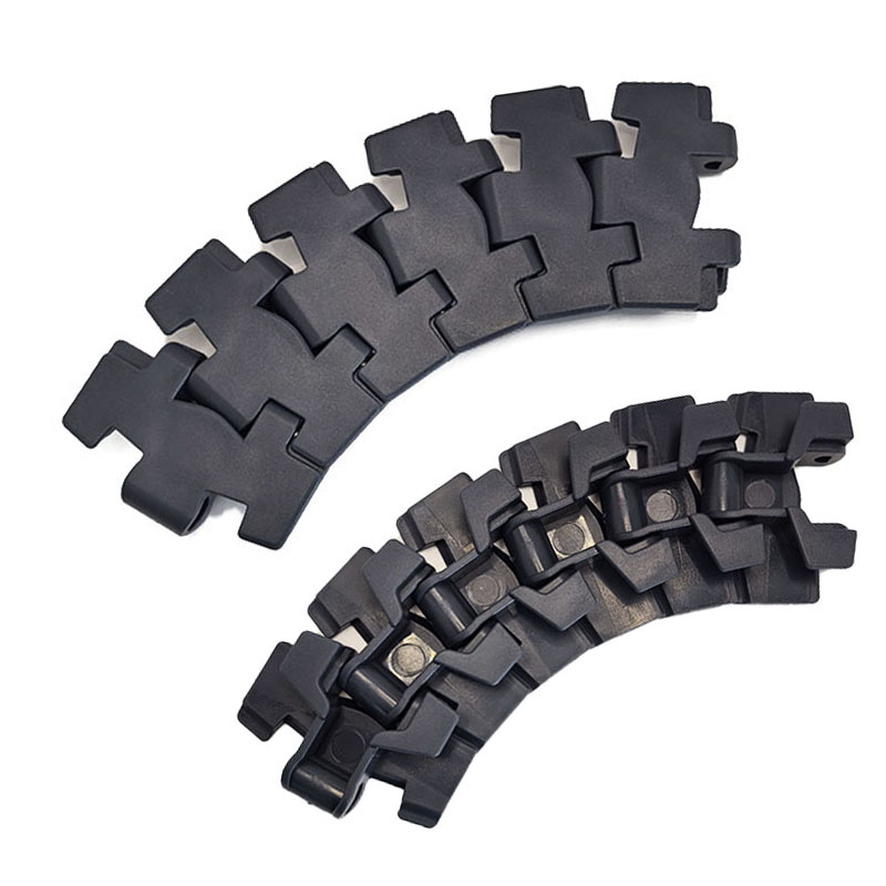878T小转弯链 878TAB Plastic side flex top conveyor chain